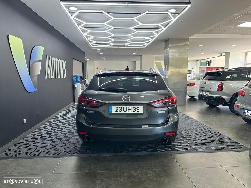 Mazda 6 M6 2.2 SKY-D Excellence P.Leather White TAE Navi AT - 9