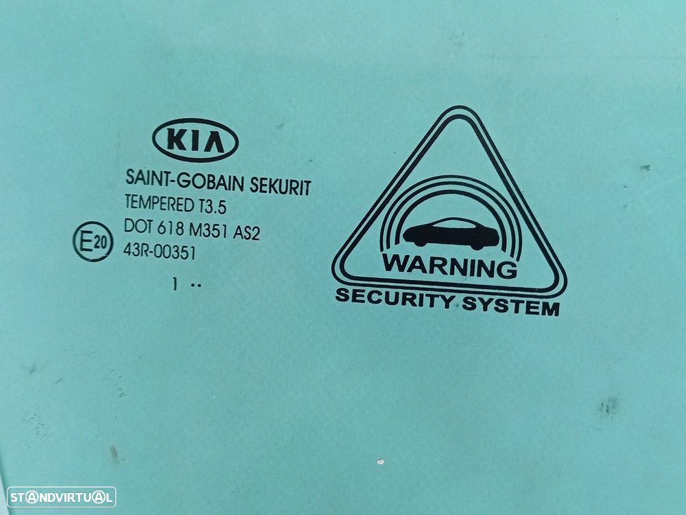 Vidro porta frente direita KIA Sportage III (SL) - 3