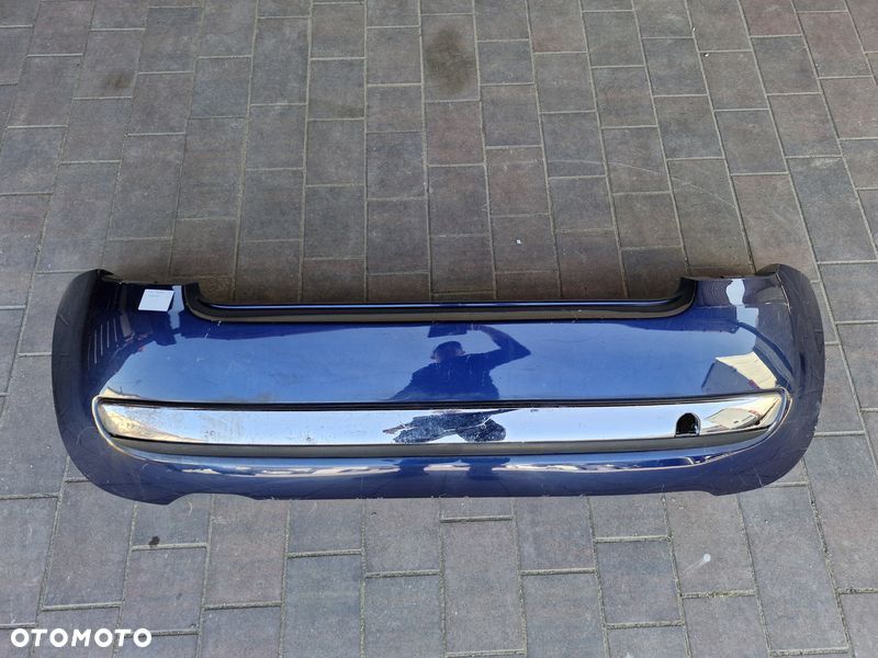fiat 500 przedlift 07-15 zderzak tył tylny bez pdc - 1