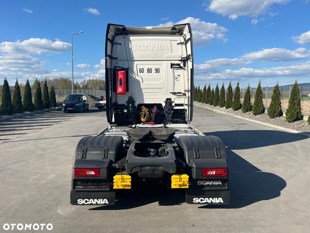 Scania R500 / PODUSZKI FULL / RETARDER / KLIMA POSTOJOWA/TOP - 8
