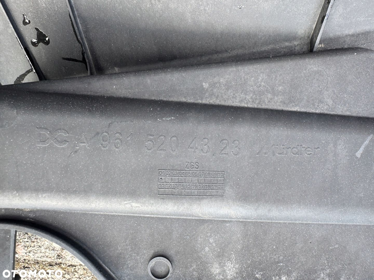 OSŁONA OBUDOWA SILNIKA LEWA MERCEDES ACTROS MP 4 ANTOS AROCS WĄSKA KABINA - 5
