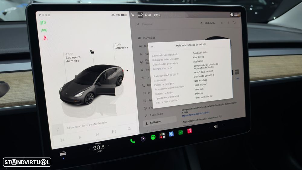 Tesla Model 3 Long Range Tração Integral - 22