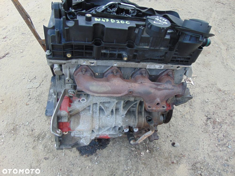Silnik BMW e90 N47D20C Słupek - 4