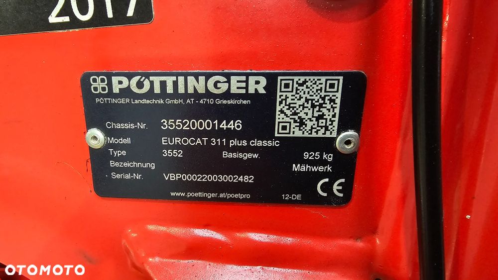 Krone EasyCut F360 Kosiarka Czołowa  Pottinger EuroCat 311 Plus - 10