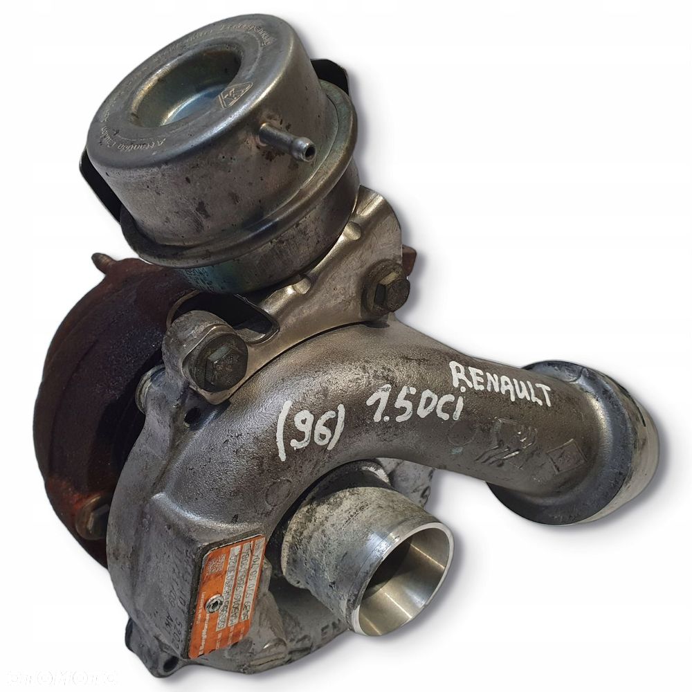 TURBOSPRĘŻARKA Renault Megane III Scenic III 1.5 DCI turbo H82303720 - 1