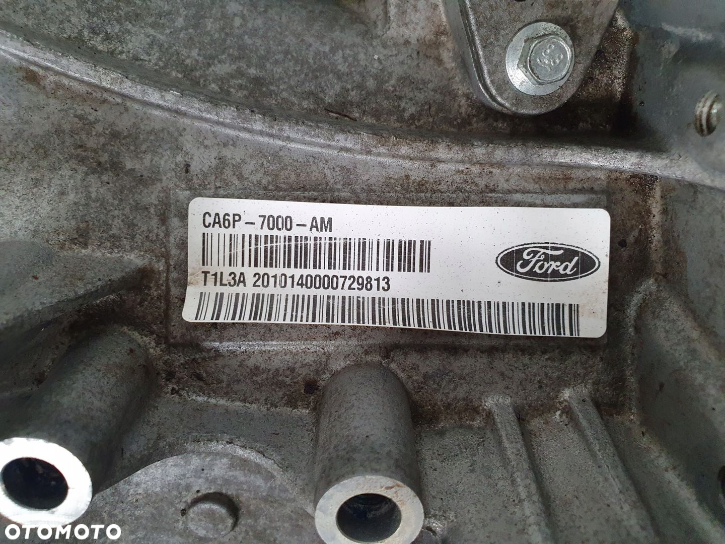 SKRZYNIA BIEGÓW CA6P-7000-AM FORD FIESTA MK7 1.0 - 3