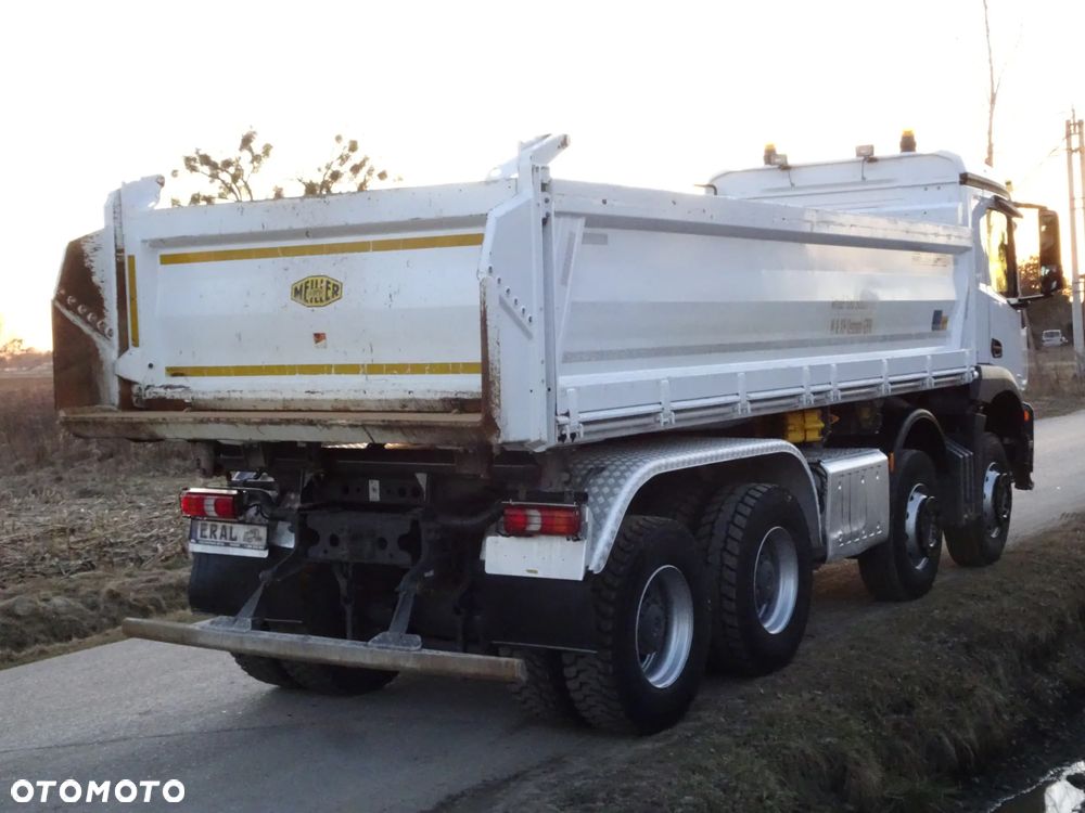 Mercedes-Benz Arocs 3246 Hydroburta Meiller Kipper 8x4 idealny stan - 5