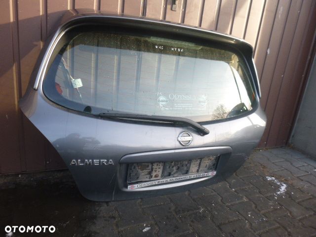 KLAPA TYŁ TYLNA KOMPLETNA NISSAN ALMERA N16 - 9