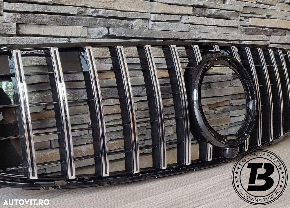 Grila compatibila cu Mercedes GLC C253 X253 GTR Design - 3