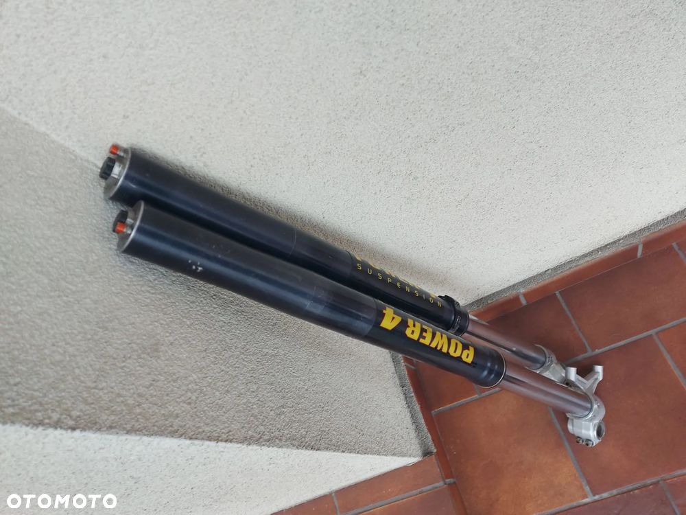 KTM SMR SX SXF EXC LAGI ZAWIESZENIE SUPERMOTO WP48 JEDNOKOMOROWE AMORTYZATORY WP 48 POD ZACISK RADIALNY POWER4 - 10