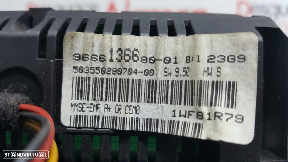 TELA/ECRÃ MULTIFUNÇÕES CITROEN C3 PICASSO SX - 4