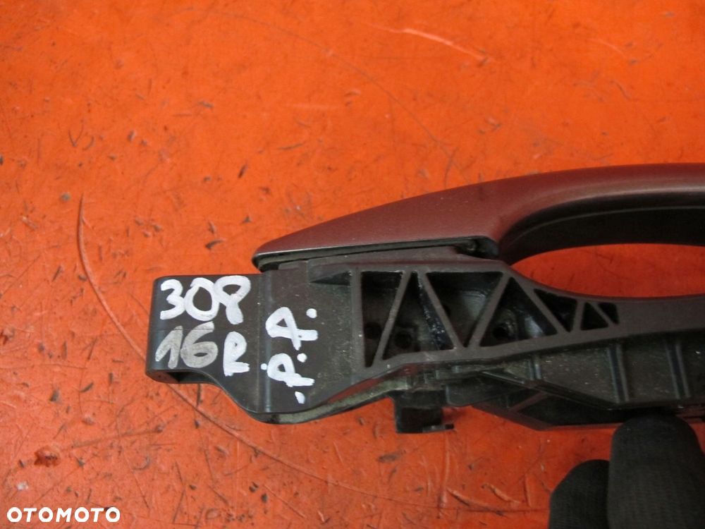 PEUGEOT 308 II T9 KLAMKA ZEWNĘTRZNA DRZWI PRAWA PRZÓD PRZEDNIA EVLC - 5