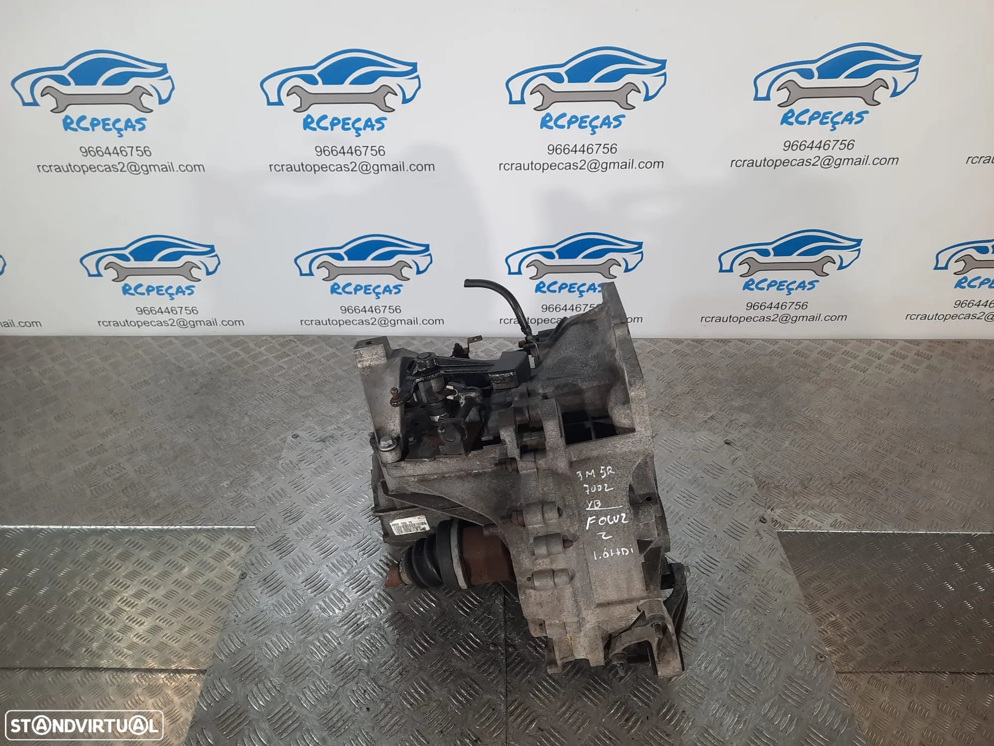 CAIXA VELOCIDADES MANUAL FORD FOCUS II 2 MK2 1.6 TDCI 16V 110CV G8DA 9M5R7002YB 9M5R-7002-YB - 4