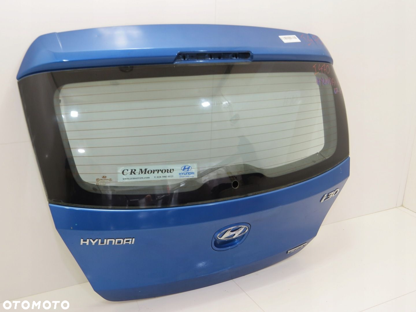 KLAPA BAGAŻNIKA TYŁ HYUNDAI I30 07-10R BV - 2