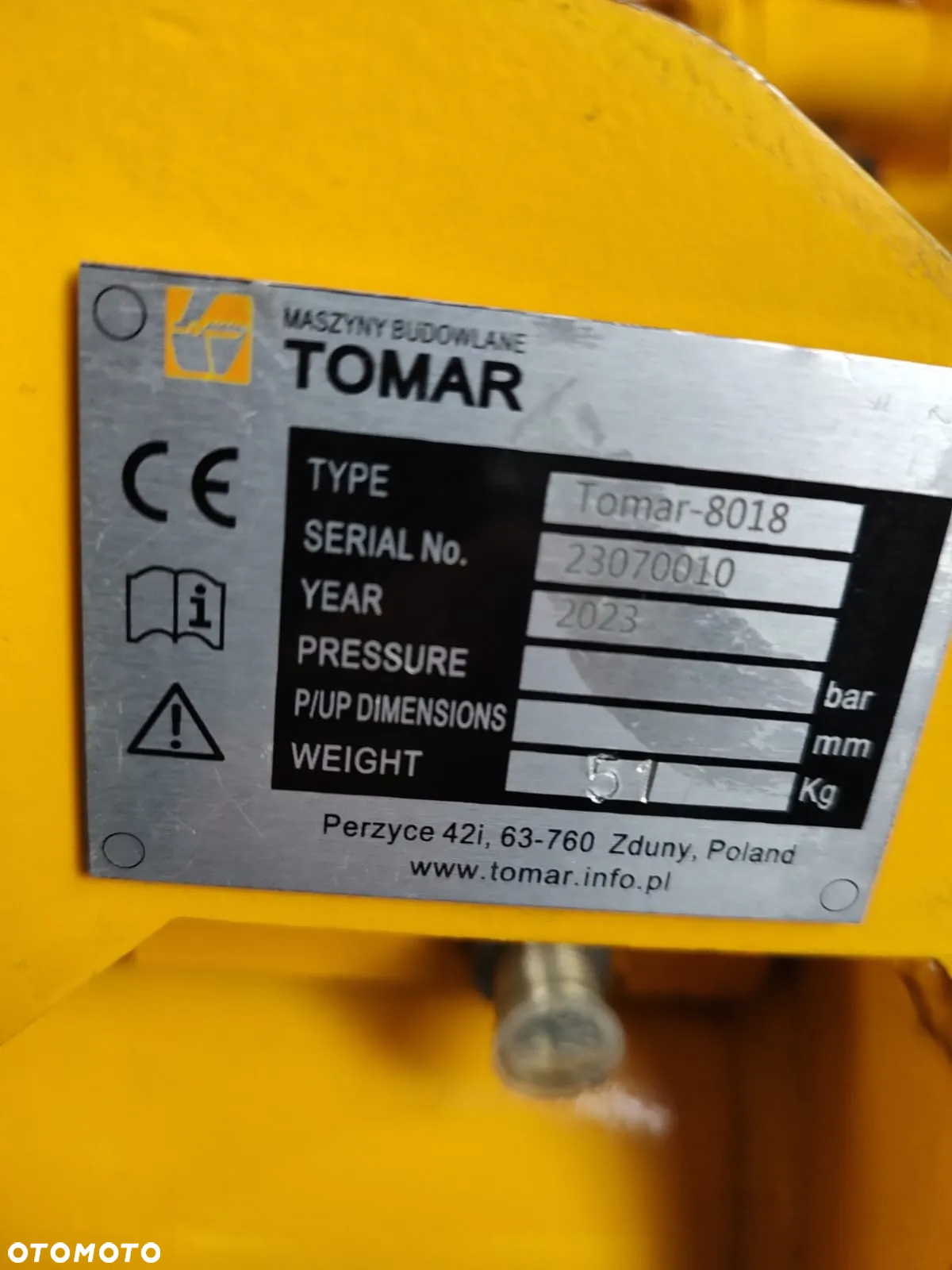 Tilt - szybkozłącze obrotowe JCB koparki 8014,8016,8018,8020 - 4