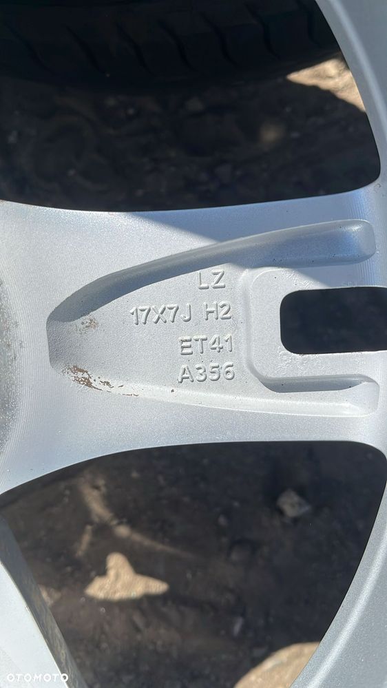 KOMPLET KÓŁ MG ZS 17 215/55 17 17X7J H2 ET41 KOŁO FELGA OPONA - 9