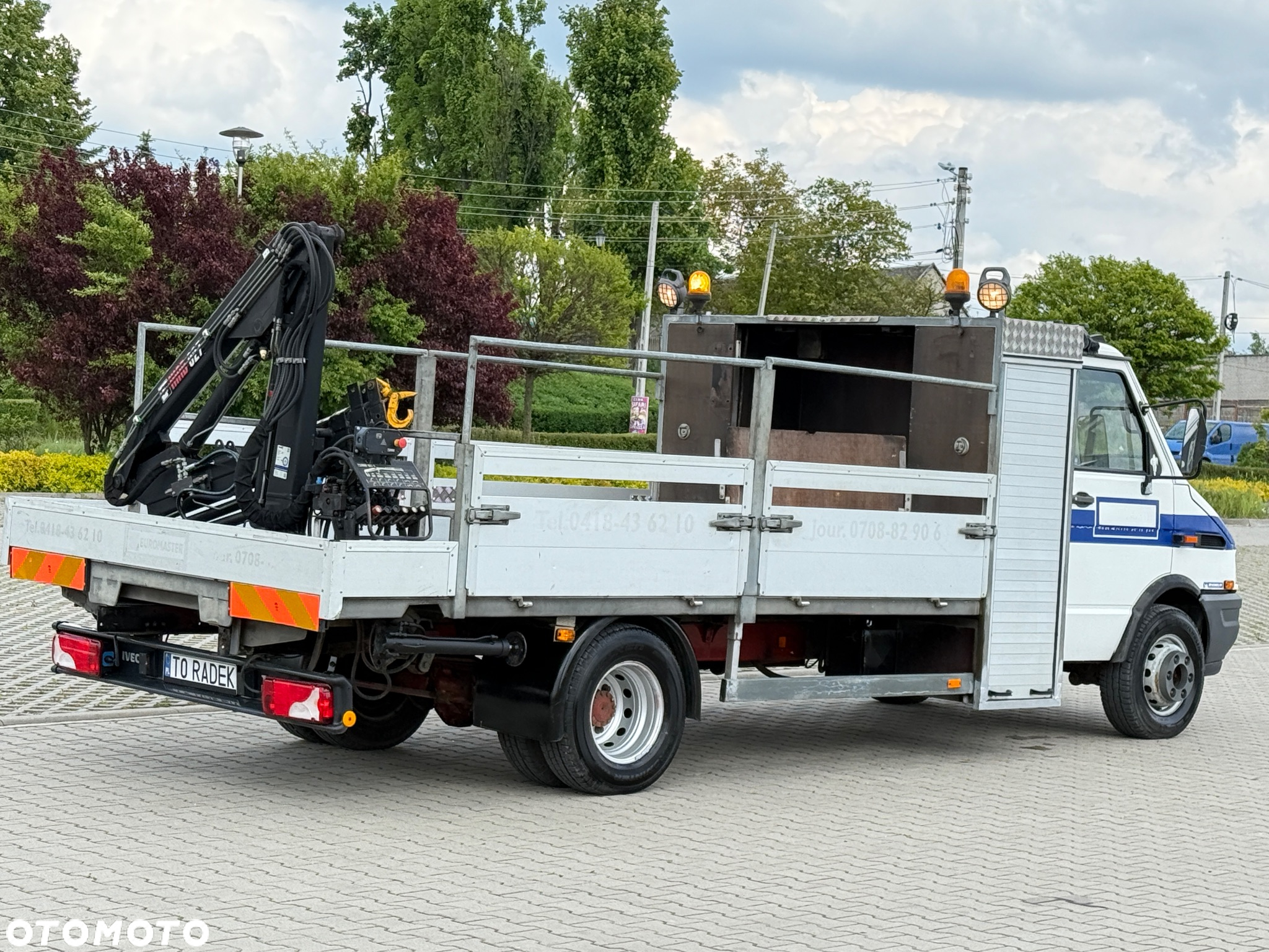 Iveco DAILY 59E12 2.8 TD 122KM * HDS HIAB * 1800 Udźwig * 111 tyś km! JEDYNY TAKI! - 9