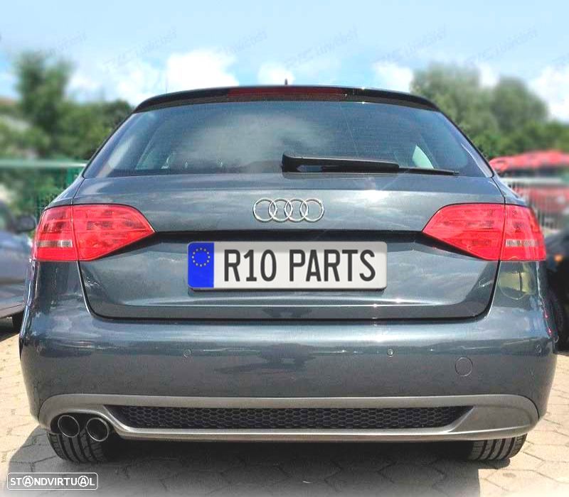 DIFUSOR AUDI A4 B8 SEDAN AVANT 08-11 LOOK S-LINE - 2