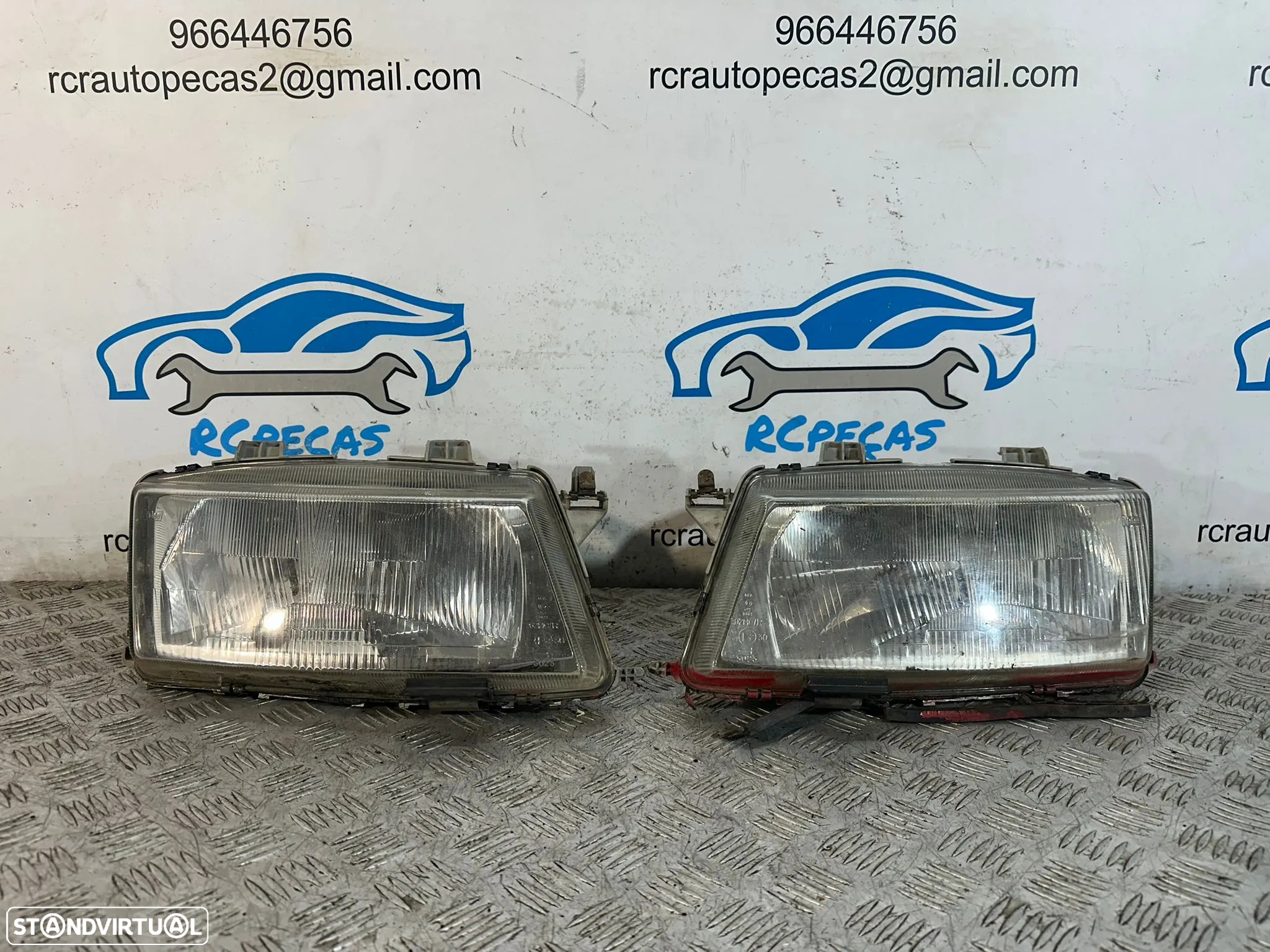 .Otica Farol Frontal Esquerda Direita Original Saab 93 9-3 YS3D 1998 – 2003 - 3