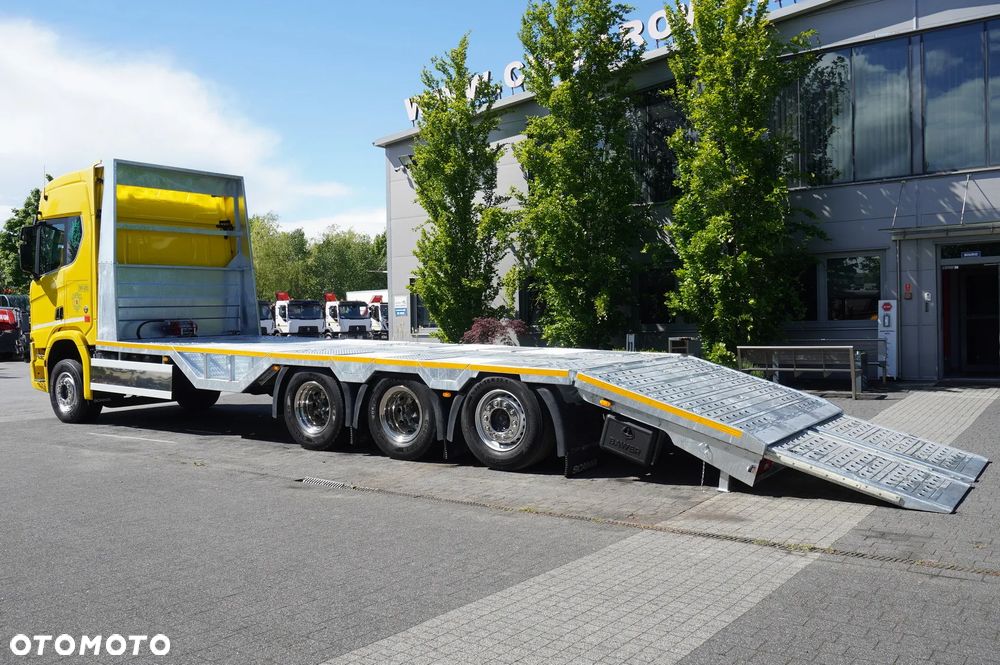 Scania R650 V8 8×4/4 / NOWA Laweta 955 cm ocynk / Retarder / oś skrętna - 6