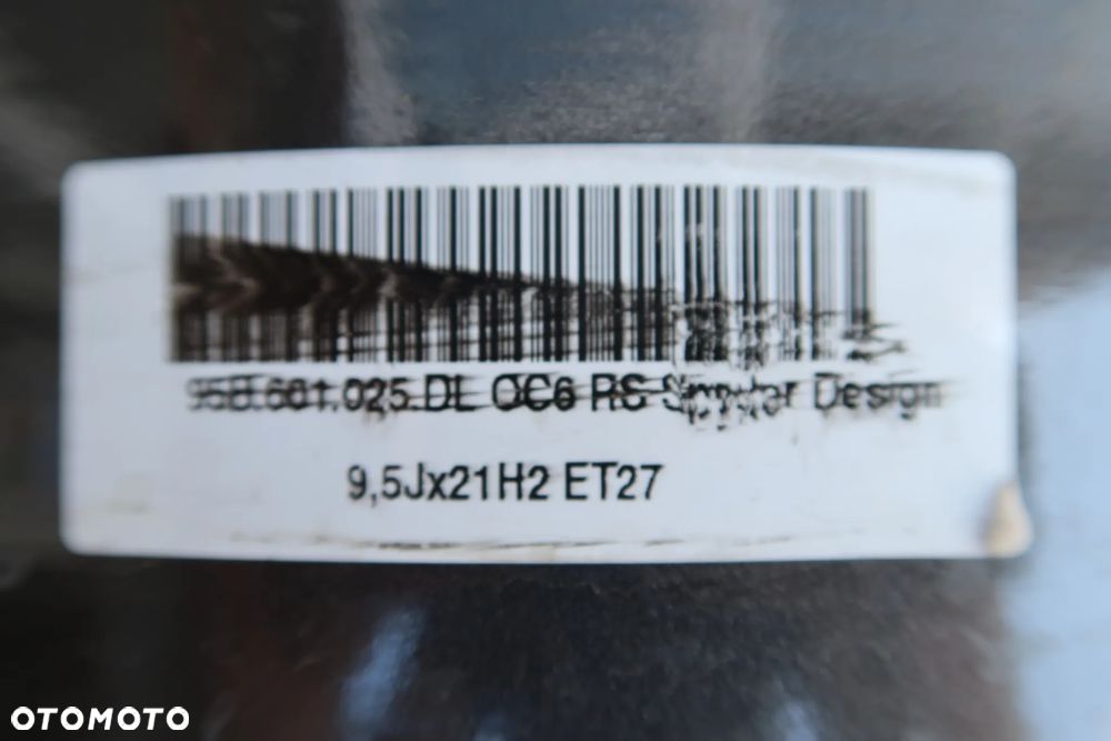 L6 Felga Porsche Macan 95B601025DL 9,5x21et27 - 5