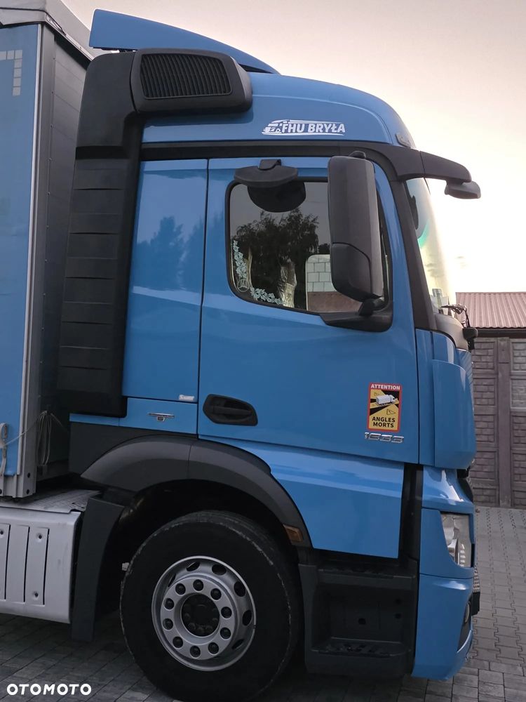 Mercedes-Benz ACTROS 1833 / FIRANKA/ WINDA / 22PALETY / 8760 ŁADOWNOŚĆ / AUTOMAT / DUŻY SILNIK  / SYPIALKA / - 4