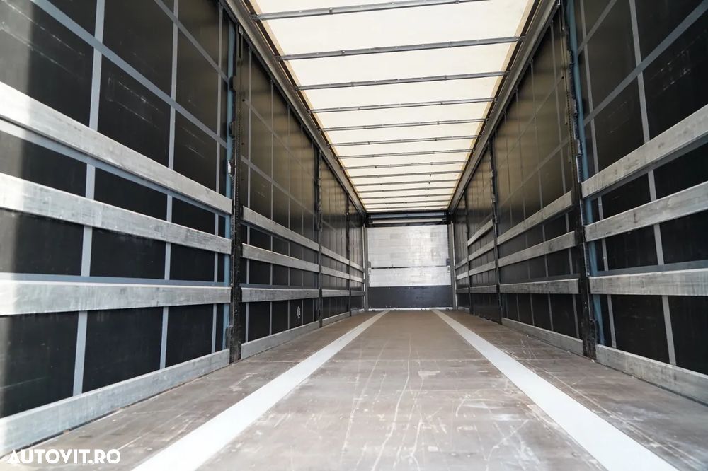 Schwarzmuller CORTINĂ / STANDARD / ACOPERIȘ RIDICAT / AXĂ RIDICATĂ / SAF - 15