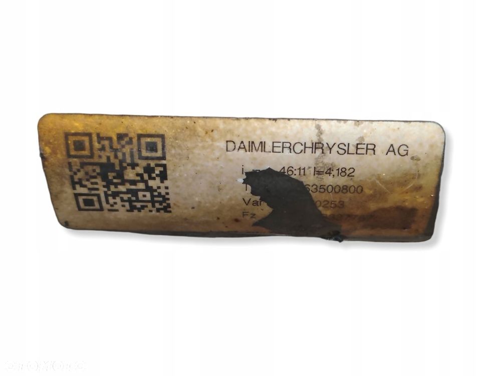 MOST DYFER TYŁ 46:11 A9063500800 MERCEDES SPRINTER W906 2.2 CDI - 5