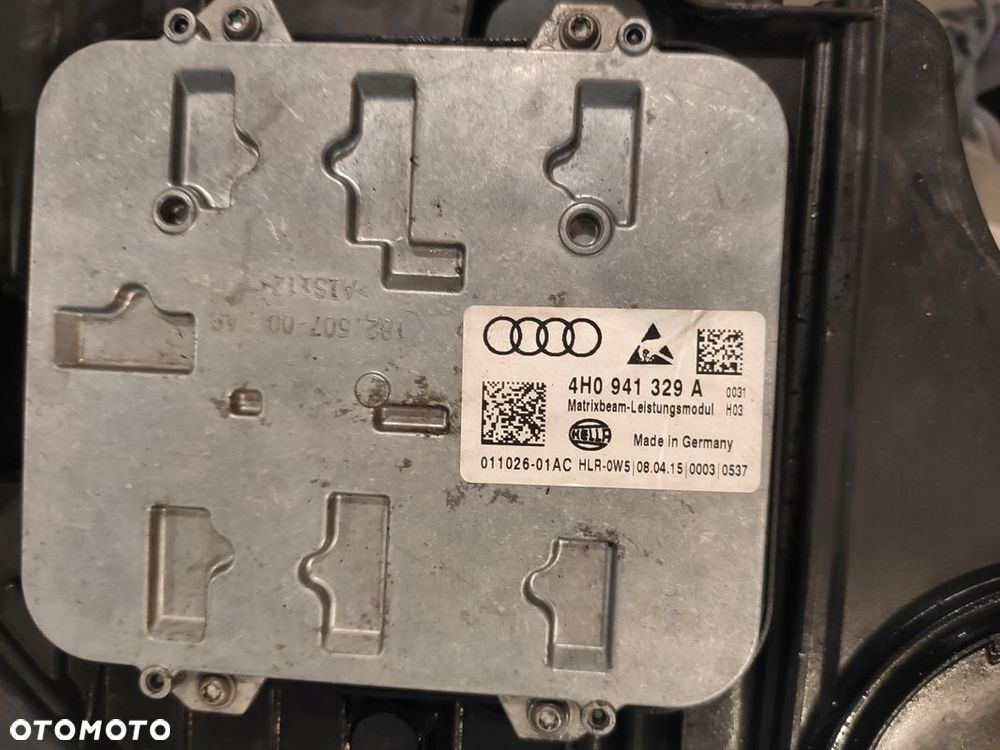 AUDI A7 4G LIFT LAMPA PRZÓD FULL LED MATRIX KOMPLETNA LEWA PRAWA ORYGINAŁ - 13