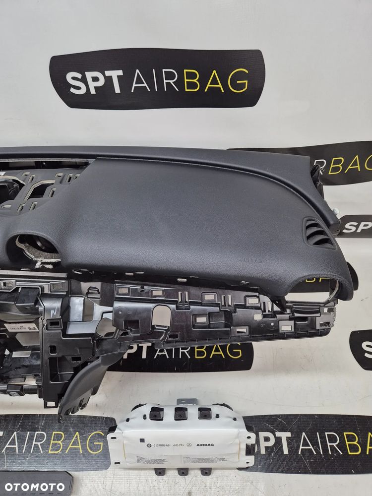 GLC X254 KOKPIT DESKA KONSOLA PULPIT PODUSZKA AIRBAG AIR BAG PASY KIT SET - 4
