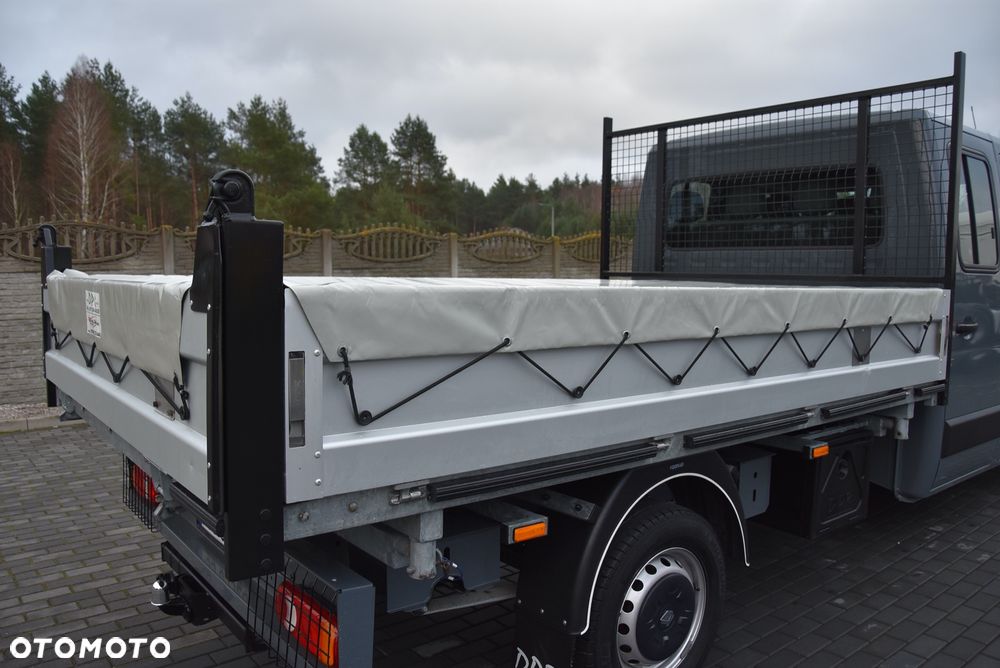 Renault MASTER 2.3 165KM DOKA DUBEL 7 OSÓB / HAK / WYWROTKA 3-STRONNA / NA PODUSZKACH / NAWIGACJA / SERWIS ASO RENAULT DO KOŃCA / SALON PL ! ! ! - 17