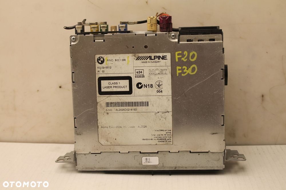 NAWIGACJA RADIO CD BMW 3 F30 F31 9311296 - 7