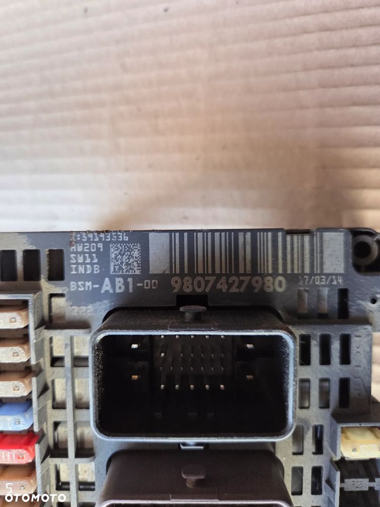 Moduł BSM skrzynka bezpieczników Citroen C4 II B7 1.6 E HDI - 3