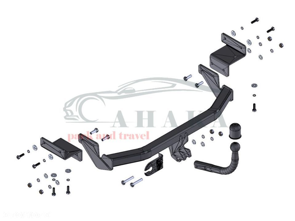 Hak Holowniczy Odkręcany Do Hyundai I30 Hatchback 2012-2016 - 3