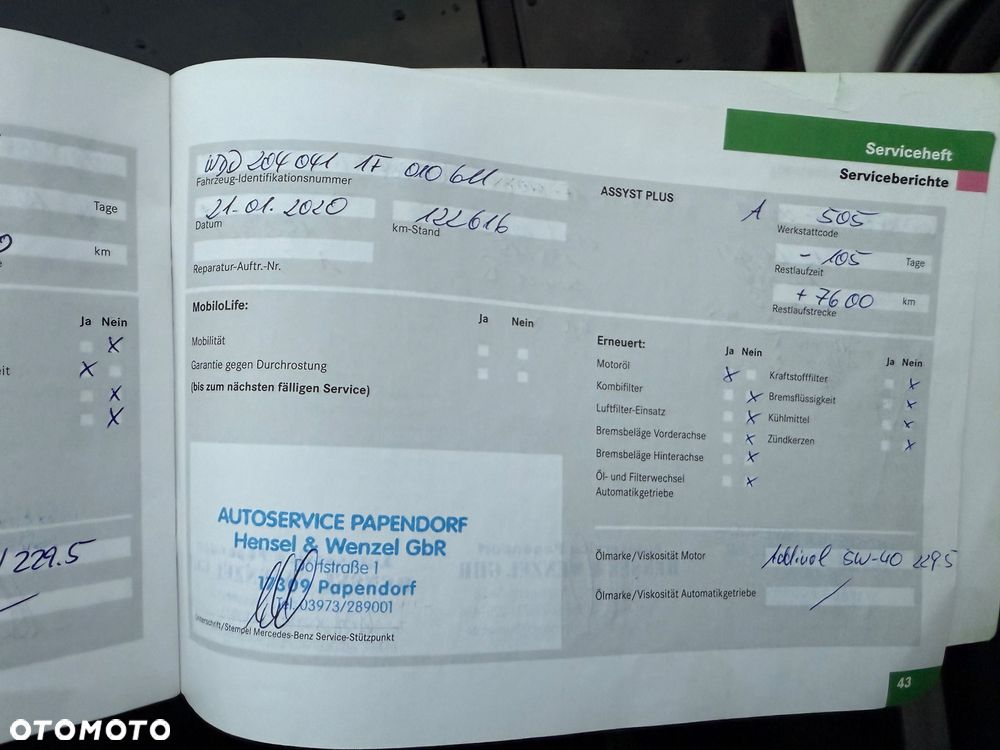 Mercedes-Benz Klasa C 200 Kompressor Avantgarde - 34