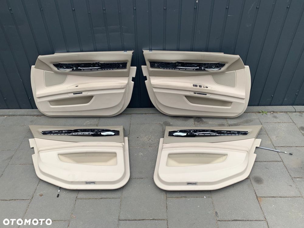 BOCZKI DRZWI PRZÓD TYŁ BMW 7 F01 F02 DAKOTA OYSTER