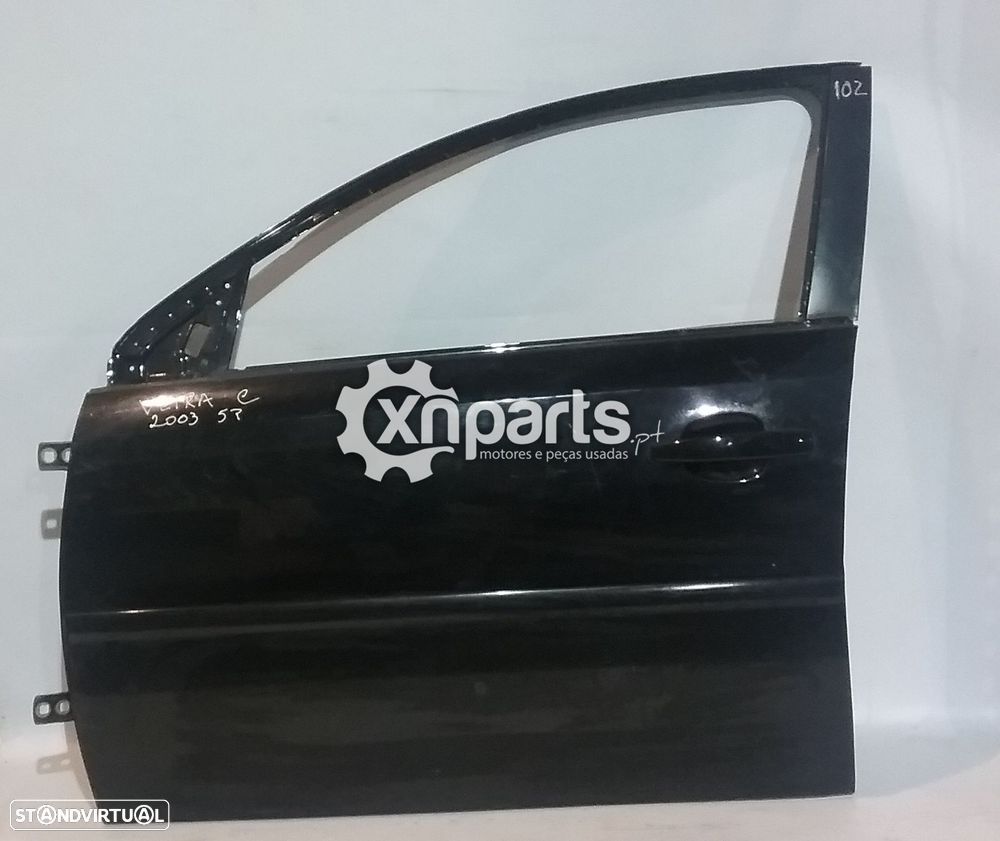 Porta Frente Esq OPEL VECTRA C 2002 - 2007 Preto Usado - 1
