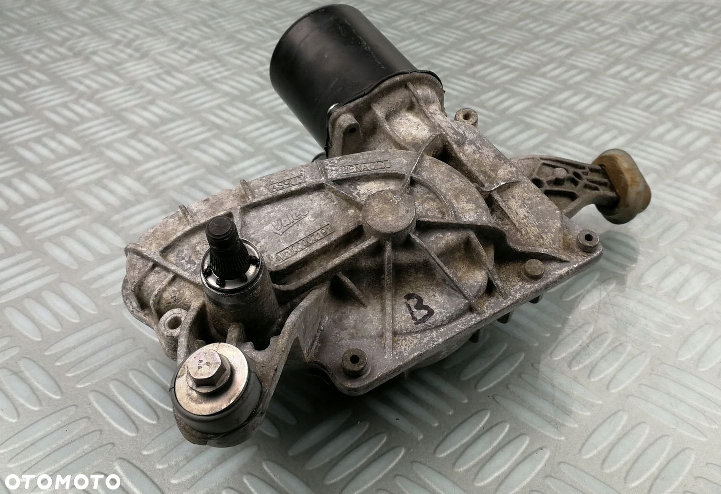 W000002191 mechanizm silniczek wycieraczki lewy przód RENAULT SCENIC III 3 - 2