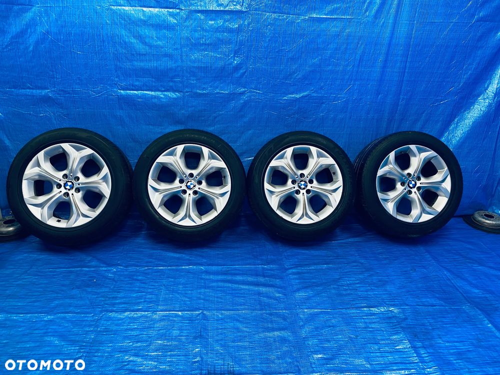 KOŁA KOŁO 19 FELGA ALUMINIOWE ALUSY 19"  5X120 ; 74,1mm KOMPLET ; OPONY LETNIE LATO ; BMW X5 E53 E70 F15 ; X6 E71 F16 ; ORYGINAŁ 6788008 6788009 BMW - 1