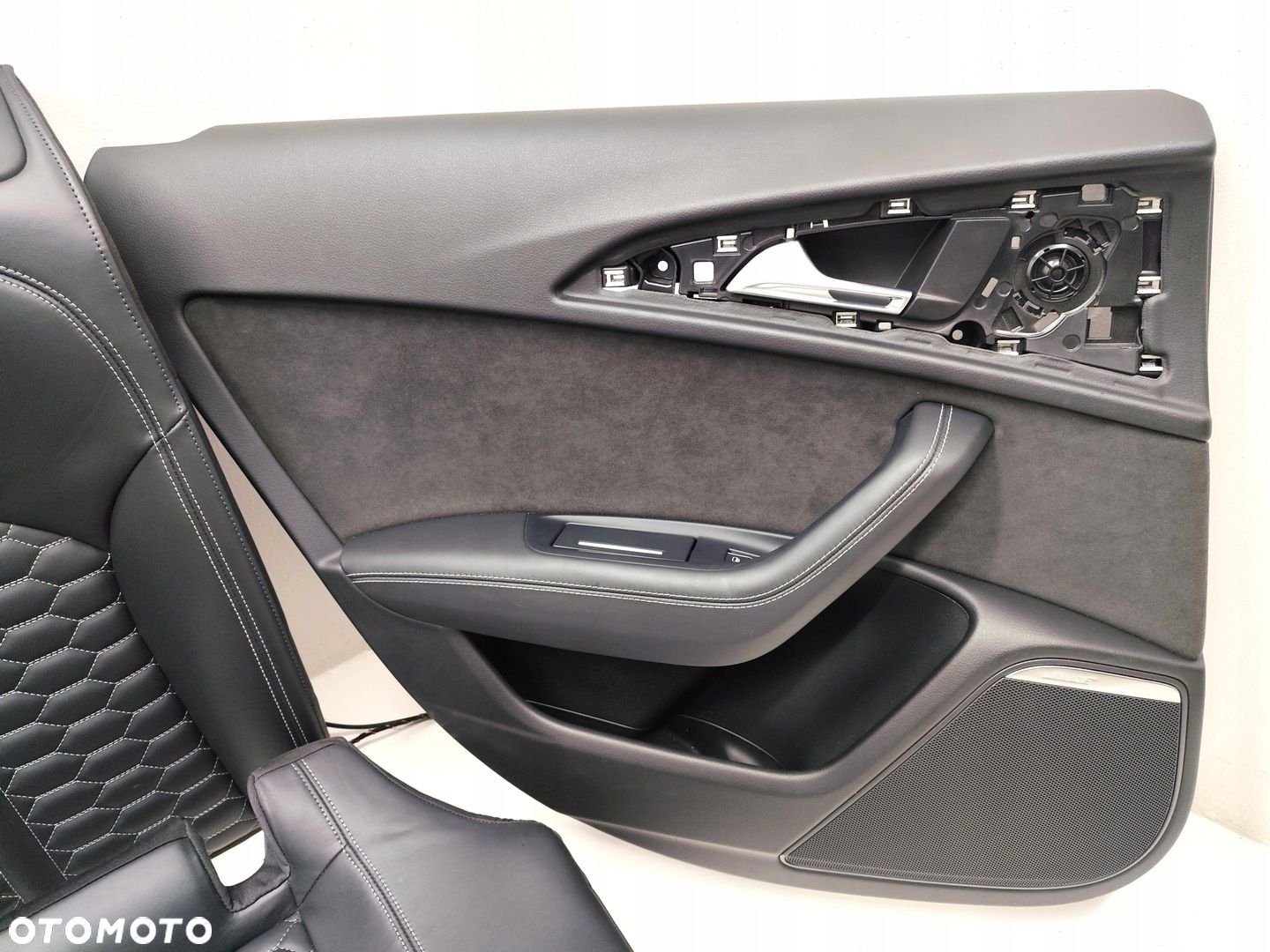 AUDI RS6 C7 LIFT FOTELE KANAPA TAPICERKI SKÓRA KOMPLET - 14