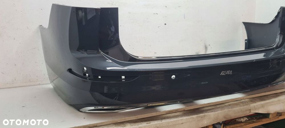 vw golf viii 8 kombi zderzak tył 4 x pdc ładny prosty chrom - 3