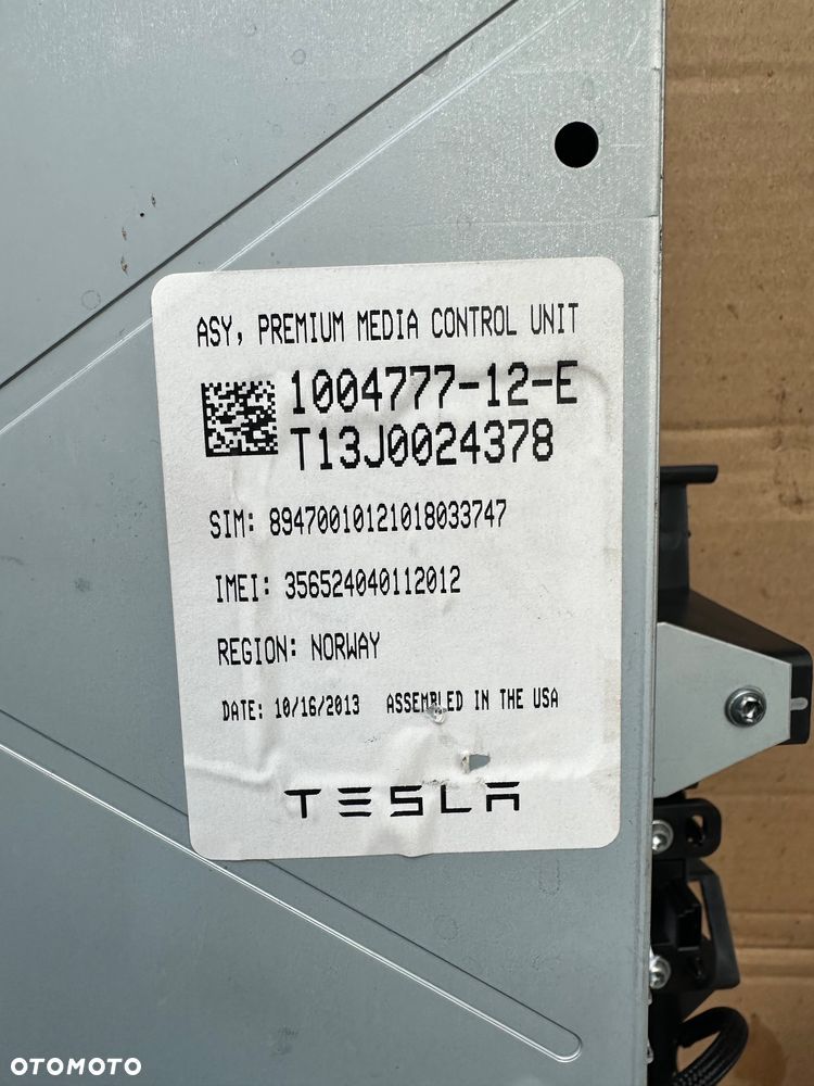 103777-12-E MONITOR TESLA MODEL S/X - 3