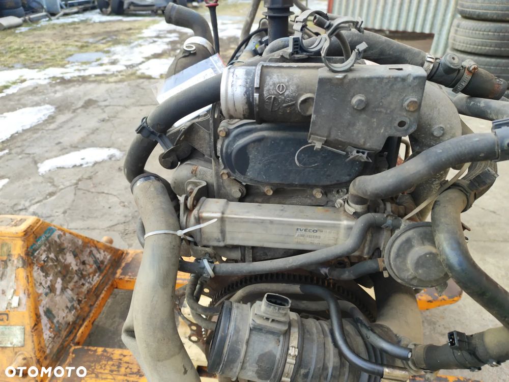 Silnik kompletny 2.3 JTD Euro4 przebieg 200tys. km F1AE0481D 120KM do Fiat Ducato III 06-14 kompletny z całym osprzętem film z pracą silnika - 8