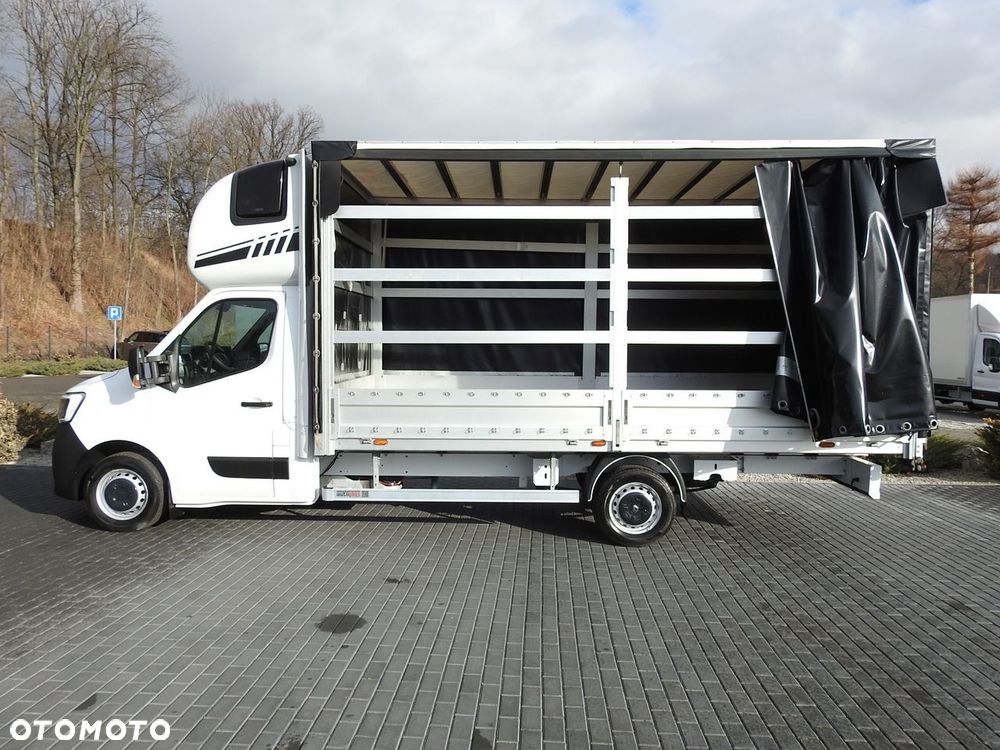 Renault MASTER PLANDEKA 10 PALET TEMPOMAT KLIMATYZACJA LEDY PNEUMATYKA  165KM - 9