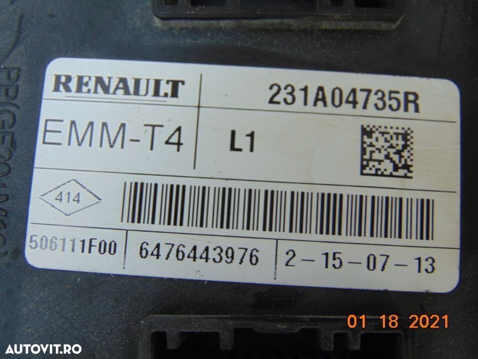 Modul Servo Renault Clio 4 an 2012-2019 calculator servodirectie elect - 2