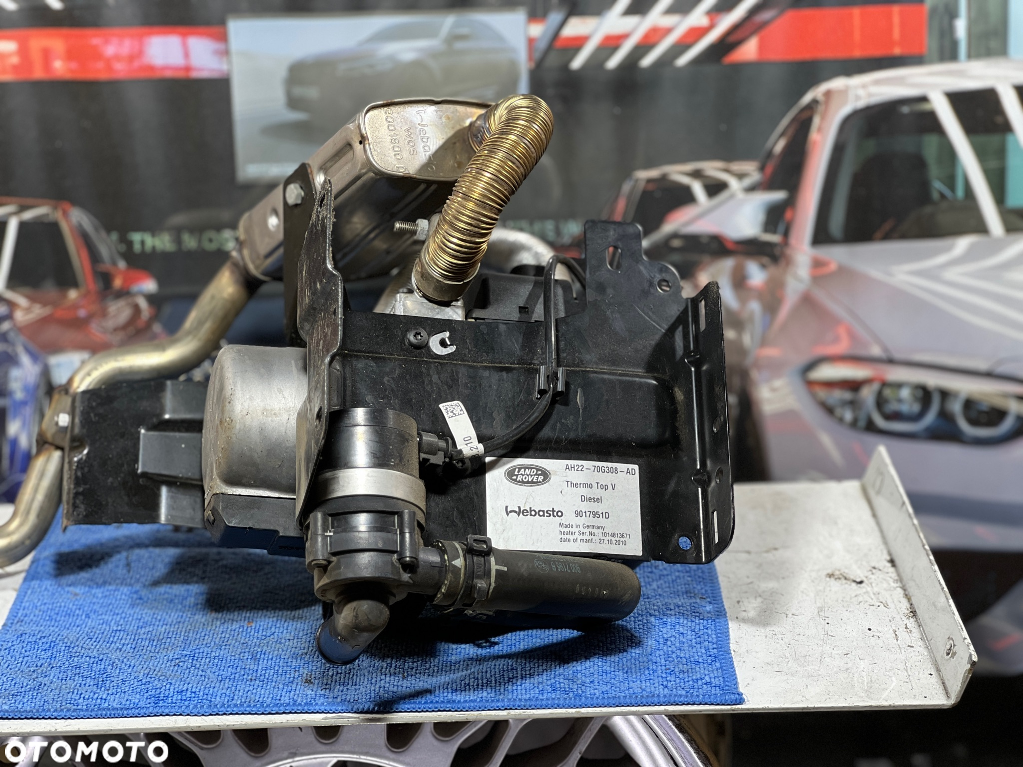 LAND ROVER DISCOVERY IV L319 3.0 TD V6 306TD DIESEL  WEBASTO OGRZEWANIE POSTOJOWE AH22-70G308-AD - 2