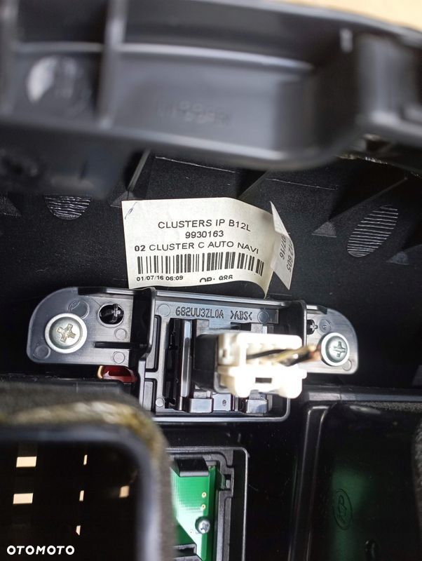 NISSAN PULSAR PANEL ŚRODKOWY KLIMATYZACJI KRATKI 68260-3ZL2A - 3