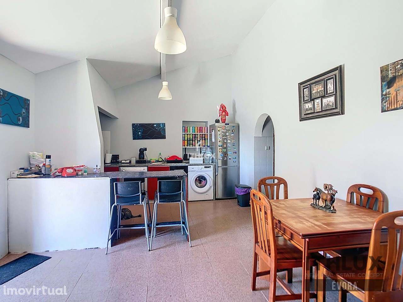 Moradia T2 com 2410 m2 de Terreno em São Bento do Cortiço Estremoz - Grande imagem: 4/17