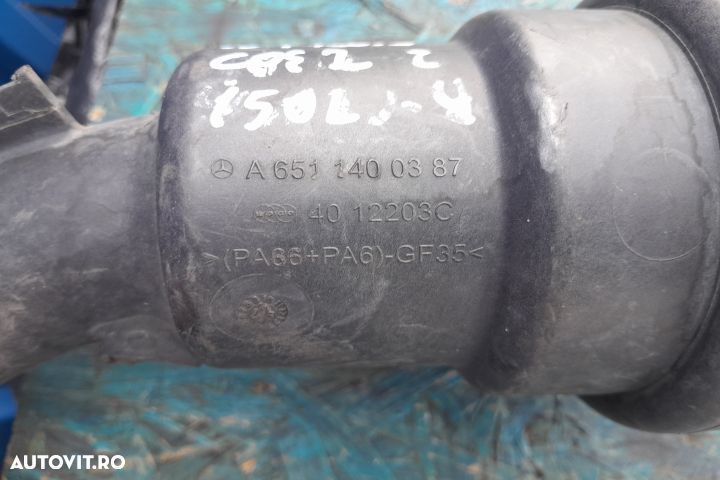 Furtun admisie A6511400387 A6511400387 Mercedes-Benz A-Class W176 [20 - 4