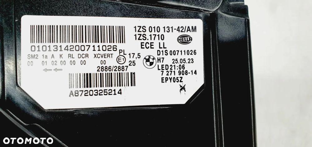 BMW F10 F11 LAMPA XENON LEWA PRAWA SKRĘTNE DYNAMIC EU - 10